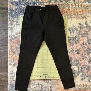 J. Jill women’s charcoal ponte leggings